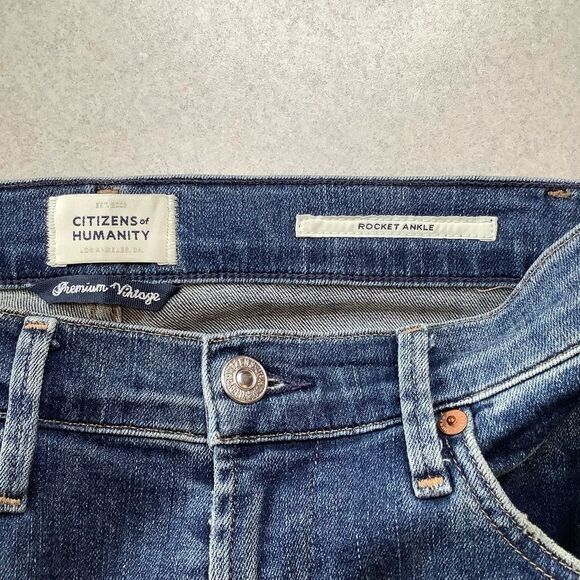 Citizens Of Humanity Rocket Ankle Mid Rise Skinny 25 Charisma‎ - Picture 7 of 9